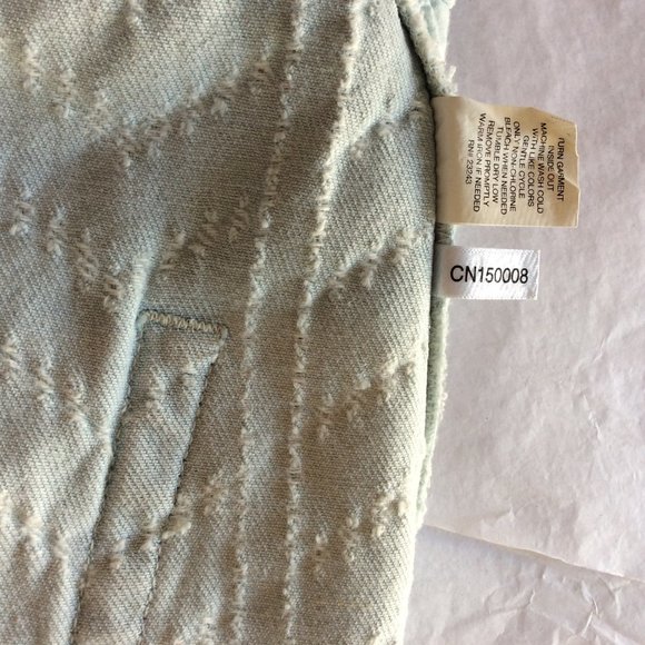 Happy Nature Light Blue Denim Eyelet Short 138E - Picture 6 of 8